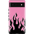 Pink Flames Pixel Cases